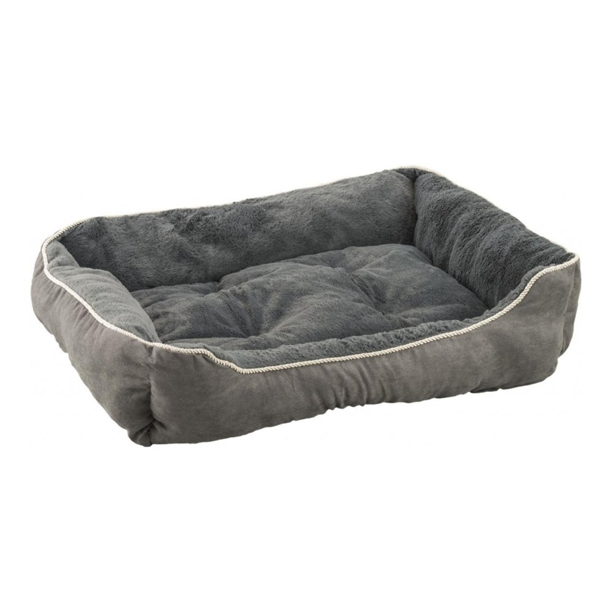 Ethical Pet Sleep Zone Piping Trim Slumber 28" Dark Gray - Pets Perfect