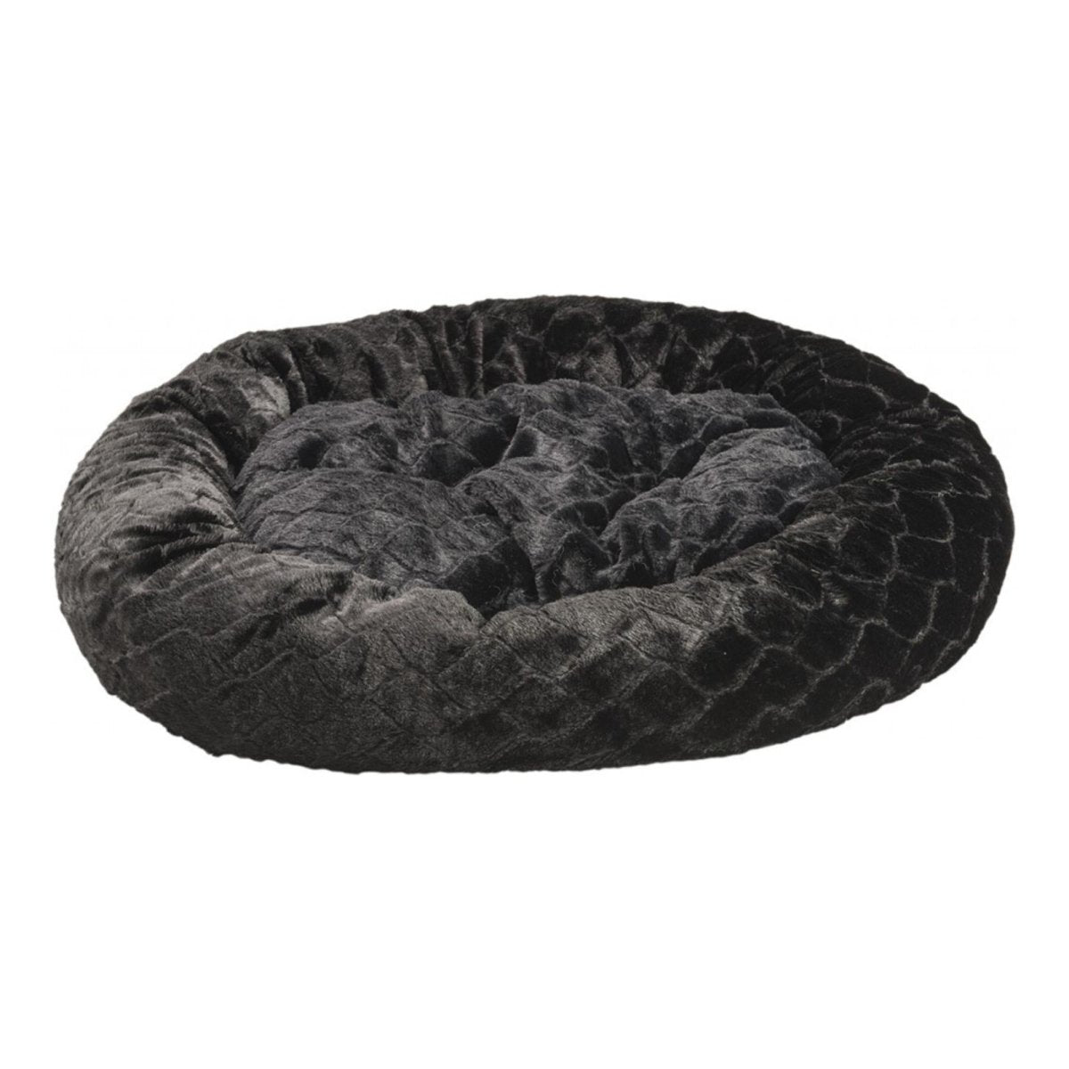 Ethical Pet Sleep Zone Diamond Cut Lounger 31" Black - Pets Perfect
