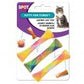 Spot Kitty Fun Tubes Catnip Toy Assorted 3.25 in 3 Pack - Pets Perfect