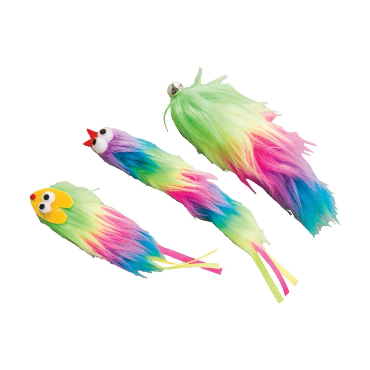 Spot 5" Tie - Dye Cat Toy Assorted - Pets Perfect