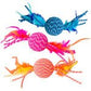 Spot Elasteeez Ball and Feathers Cat Toy Assorted - Pets Perfect