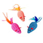 Spot Elasteeez Mouse and Feathers Cat Toy Assorted - Pets Perfect