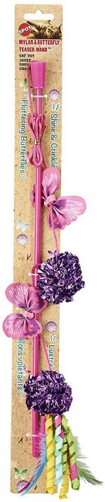 Ethical Pet Butterfly & Mylar Wand Asstd - Pets Perfect