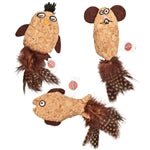 Spot Corkies Cat Toy with Catnip Assorted 3.5 in - Pets Perfect