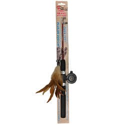 Ethical Pet Fishing Rod & Reel Kitty Teaser - Pets Perfect