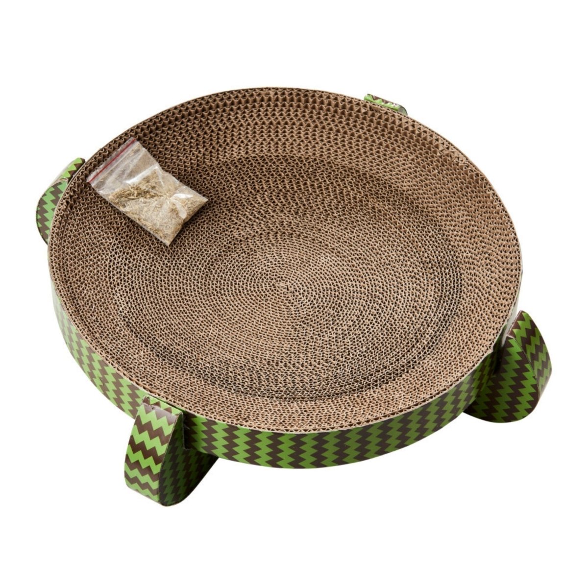 Spot Nest Cat Scratcher Assorted 14in - Pets Perfect