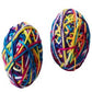 Spot Sew Much Fun Yarn Ball Cat Toy Multi 2.5in 2pk - Pets Perfect