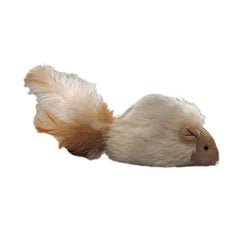 Spot Squeakeeez Mouse Cat Toy Assorted Tan - Brown 6in - Pets Perfect