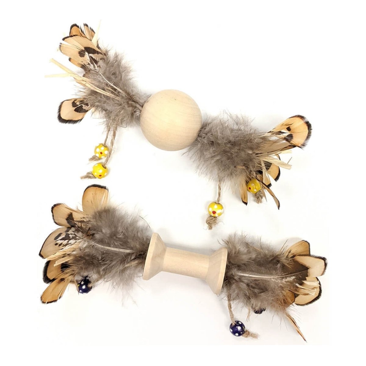 Earth Natural Wood & Feathers Assorted - Pets Perfect