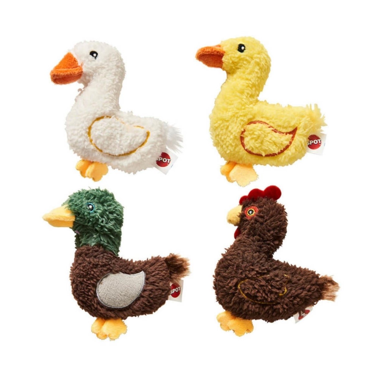 Earth Barnyard Bird Cat Toy Assorted, 1ea/4 in - Pets Perfect