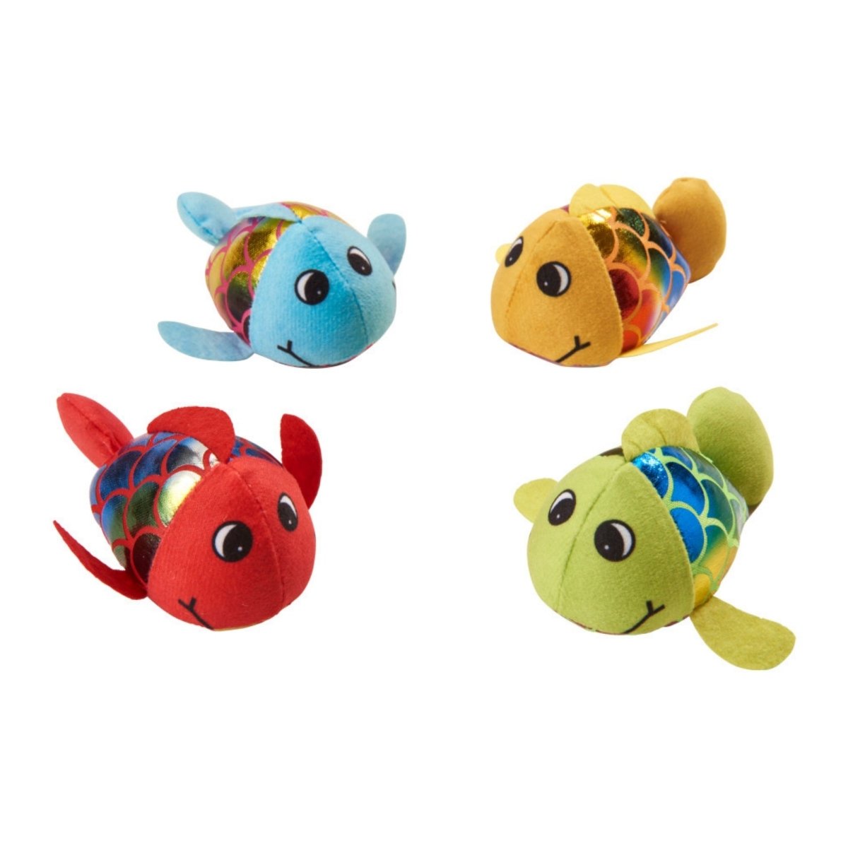 Spot Plush Jittery Fish Cat Toy Assorted, 1ea/3 in - Pets Perfect