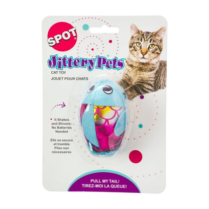Spot Plush Jittery Fish Cat Toy Assorted, 1ea/3 in - Pets Perfect