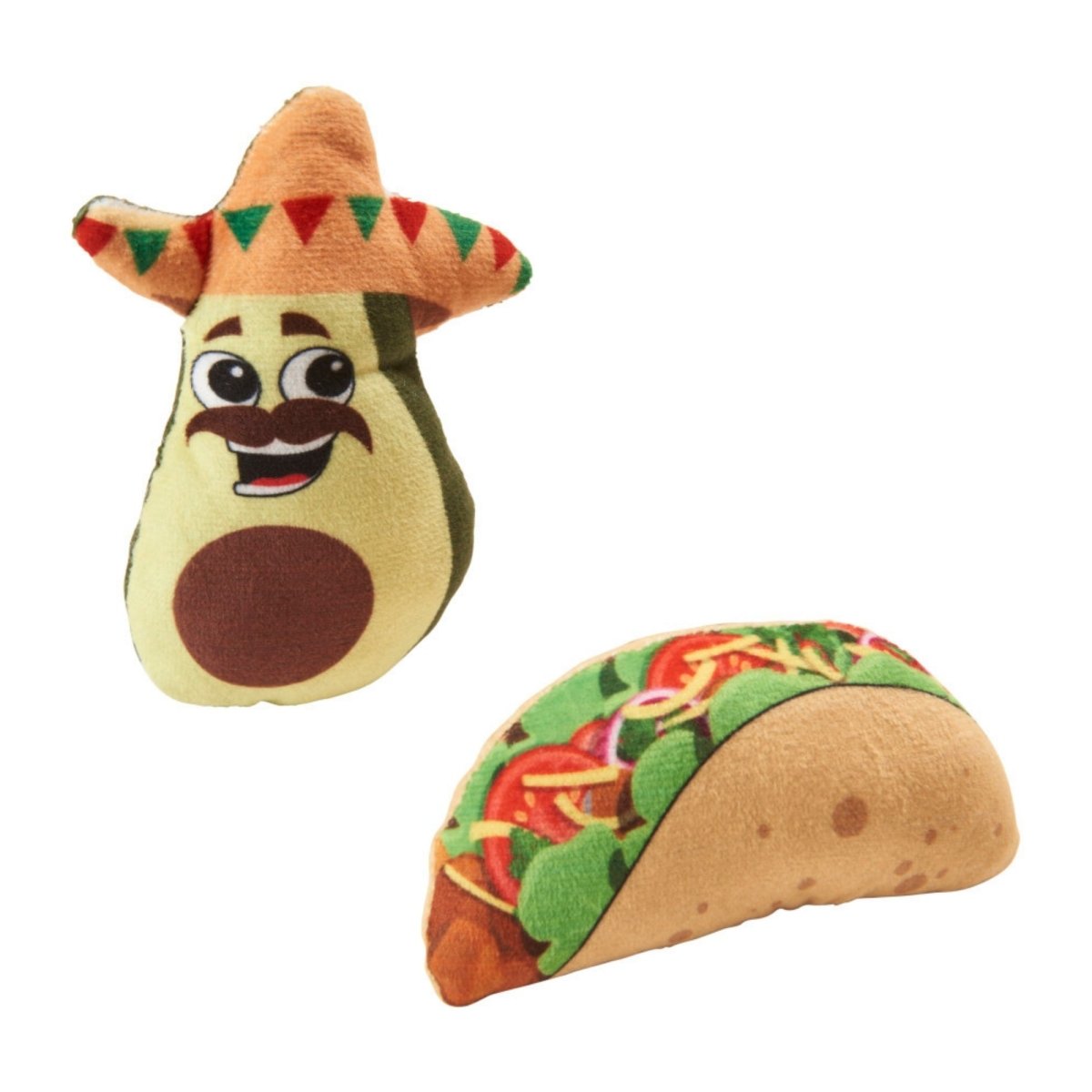 Spot Mexican Take Out Cat Toy Assorted, 1ea/2 pk - Pets Perfect