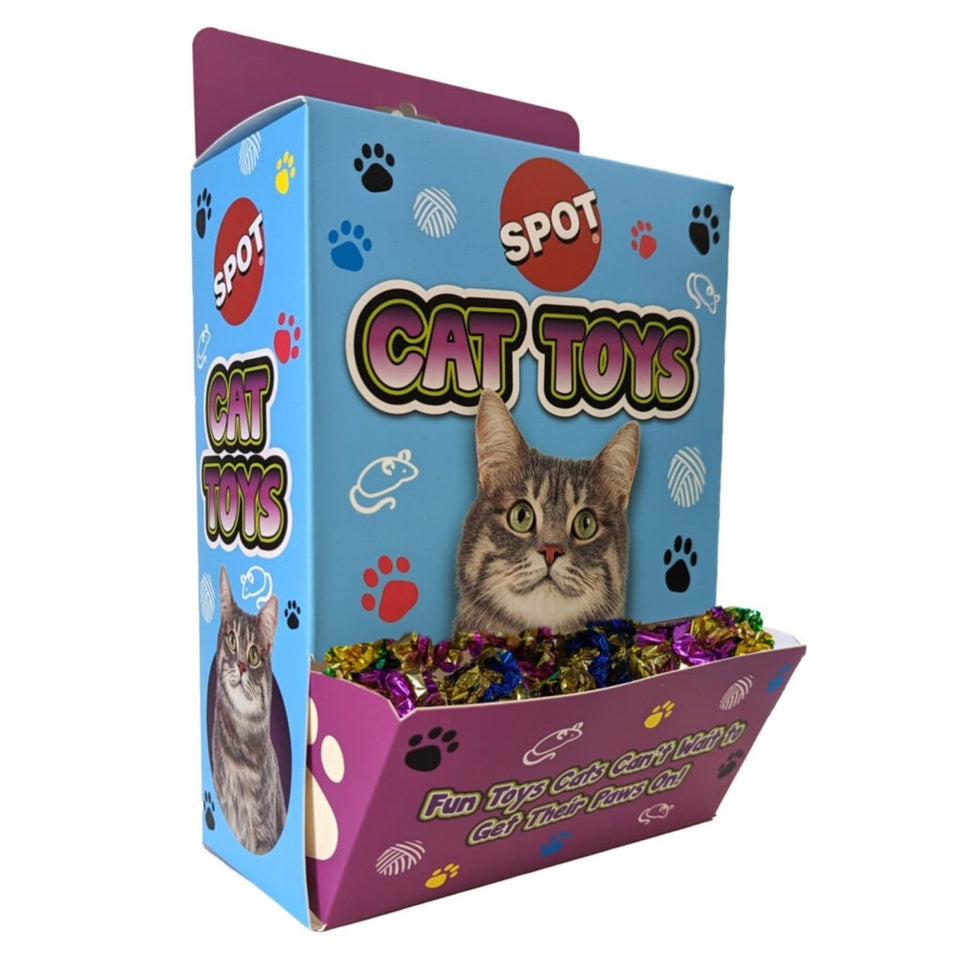 Spot Mylar Balls Bulk Box 48 Pieces by Ethical Pet