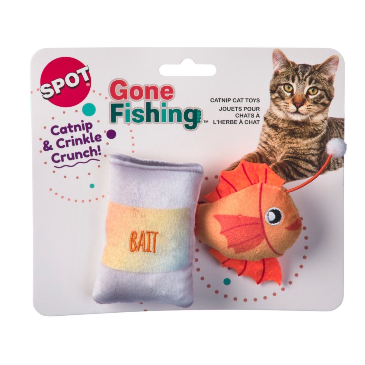 Spot Gone Fishing 2 Pack Assorted - Pets Perfect