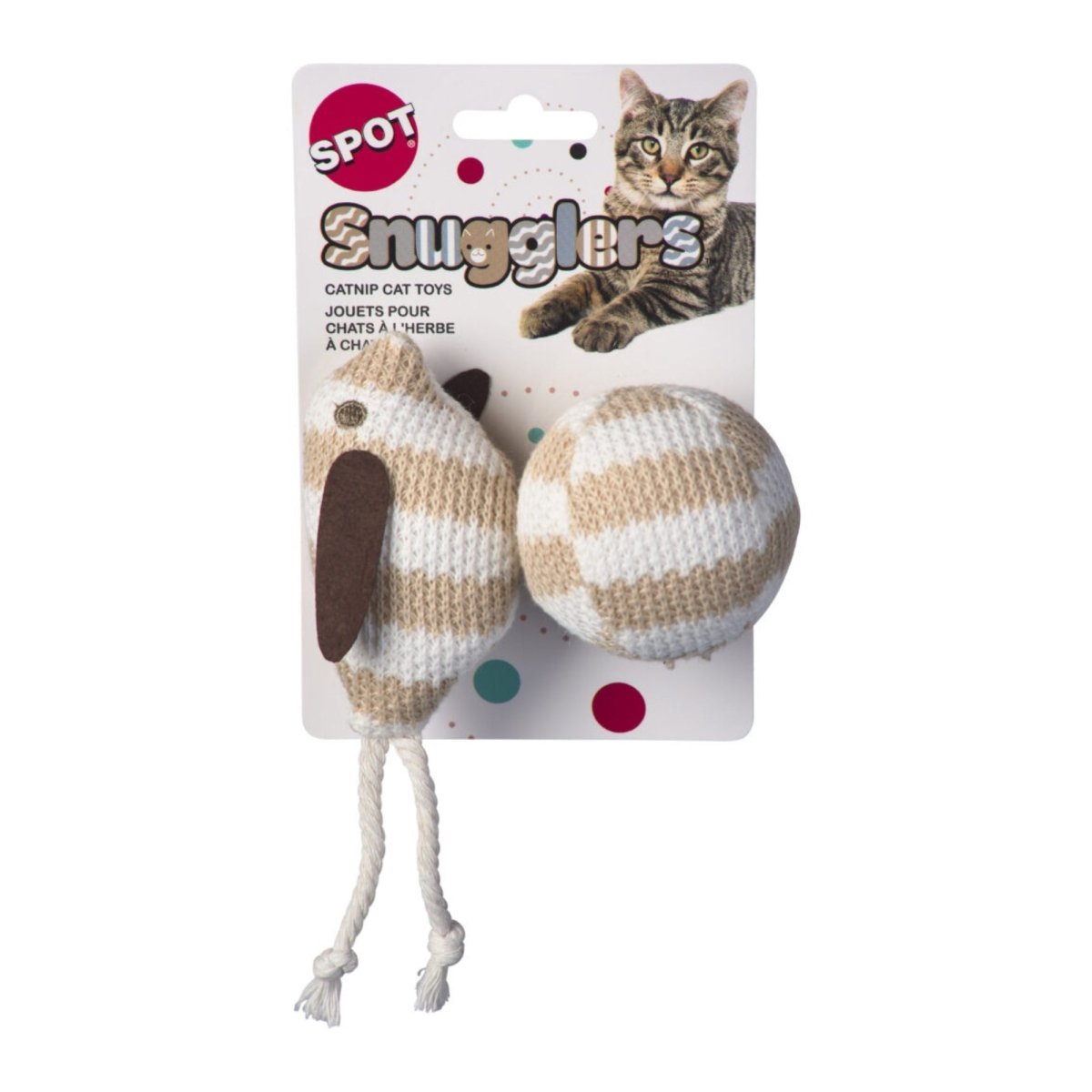 Spot Snugglers Bird & Ball 2 Pack Assorted - Pets Perfect