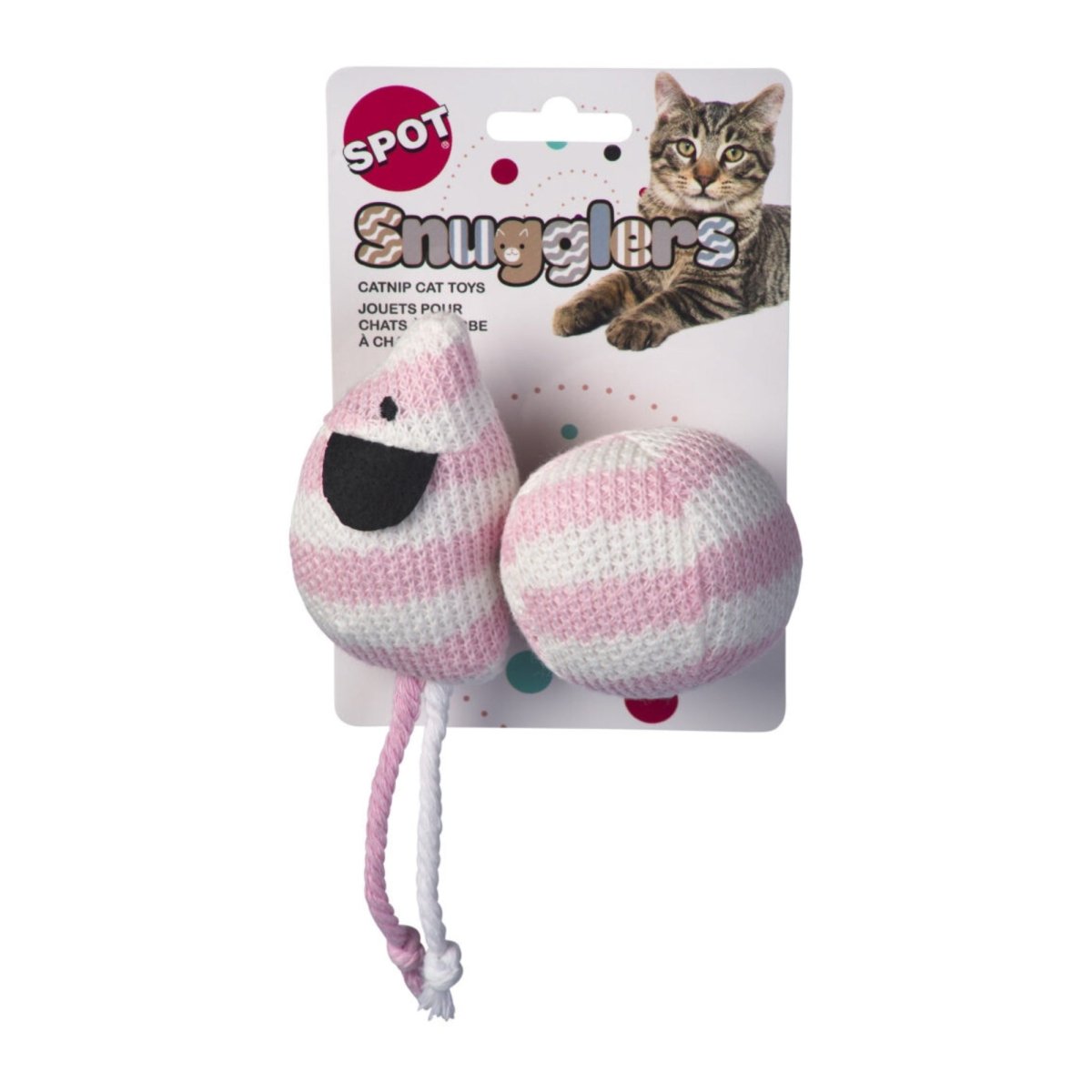 Spot Snugglers Mouse & Ball 2 Pack Assorted - Pets Perfect