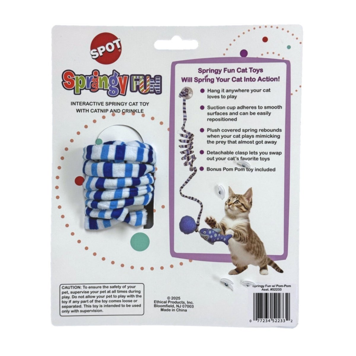 Spot Twisted Fun Pom Pom Toys - Pets Perfect