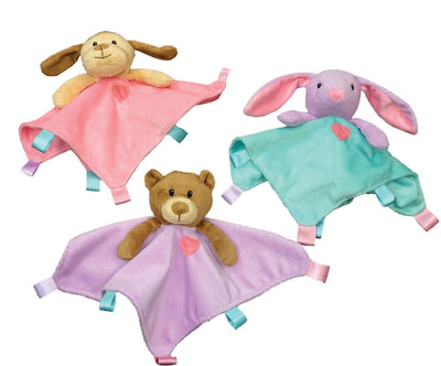 Spot Soothers Blanket Dog Toy Assorted 10in