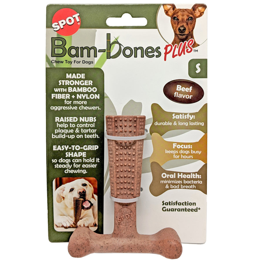 Bam-Bone Plus Dog Chew Beef, 4 in