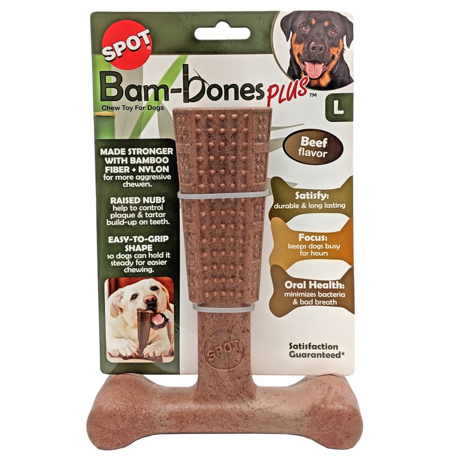 Bam - Bone Plus Dog Chew Beef 1ea/7 in - Pets Perfect