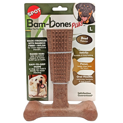 Bam-Bone Plus Dog Chew Beef, 7 in
