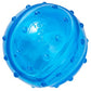Spot Play Strong Scent-Station Ball Dog Toy Bacon, Blue, 3.25 in, view 2