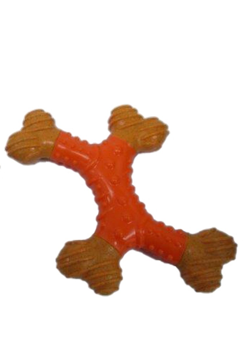 Ethical Pet Bambone Dental X-Bone 6 in. Peanut Butter, view 2