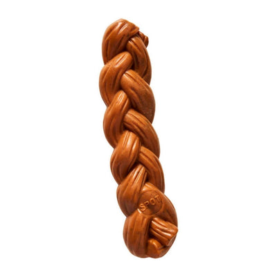 Bam-Bone Braid Stick Dog Toy Hickory, 7.25 in