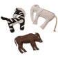 Spot Durafuse Leather Jungle Dog Toy Assorted, 11 in, view 2