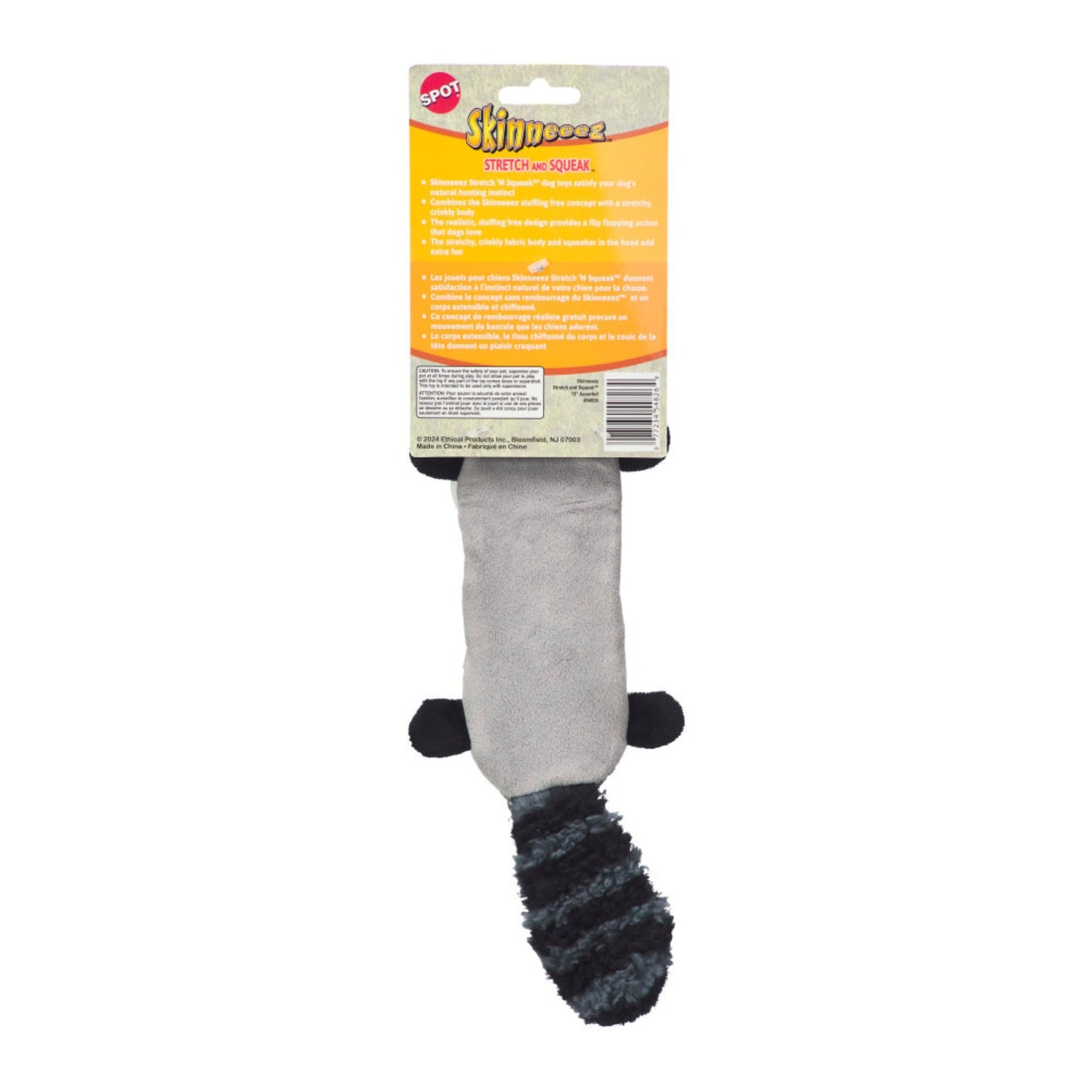 Spot Skinneeez Stretcheez Dog Toy Assorted, 13 in, view 3