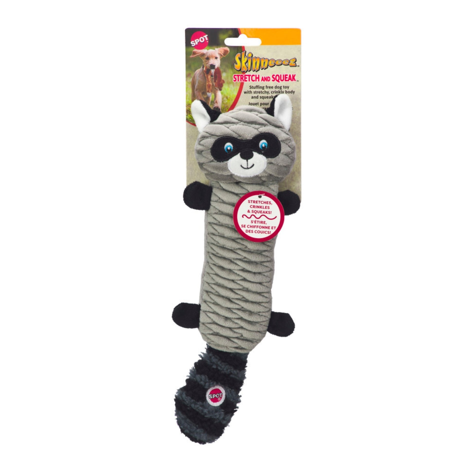 Spot Skinneeez Stretcheez Dog Toy Assorted, 13 in
