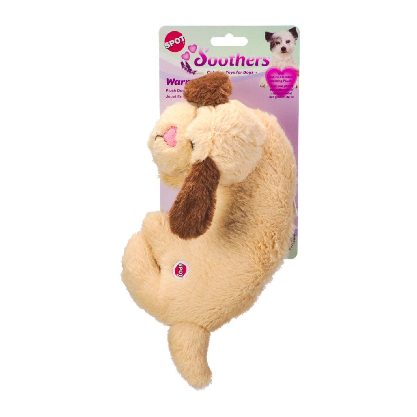 Spot Soothers Warm Hug Pal Dog Toy 10 in