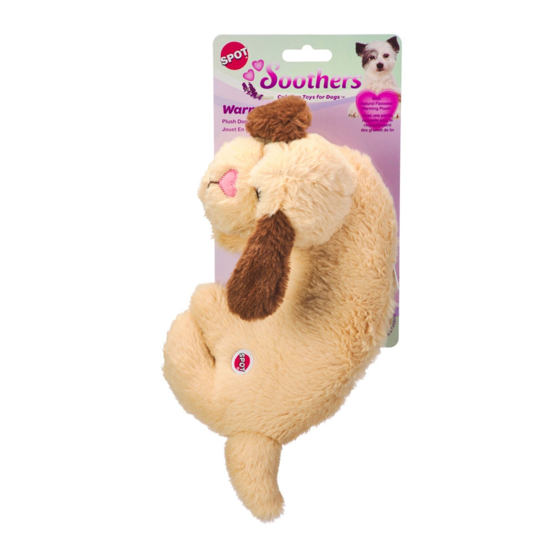 Spot Soothers Warm Hug Pal Dog Toy 10 in