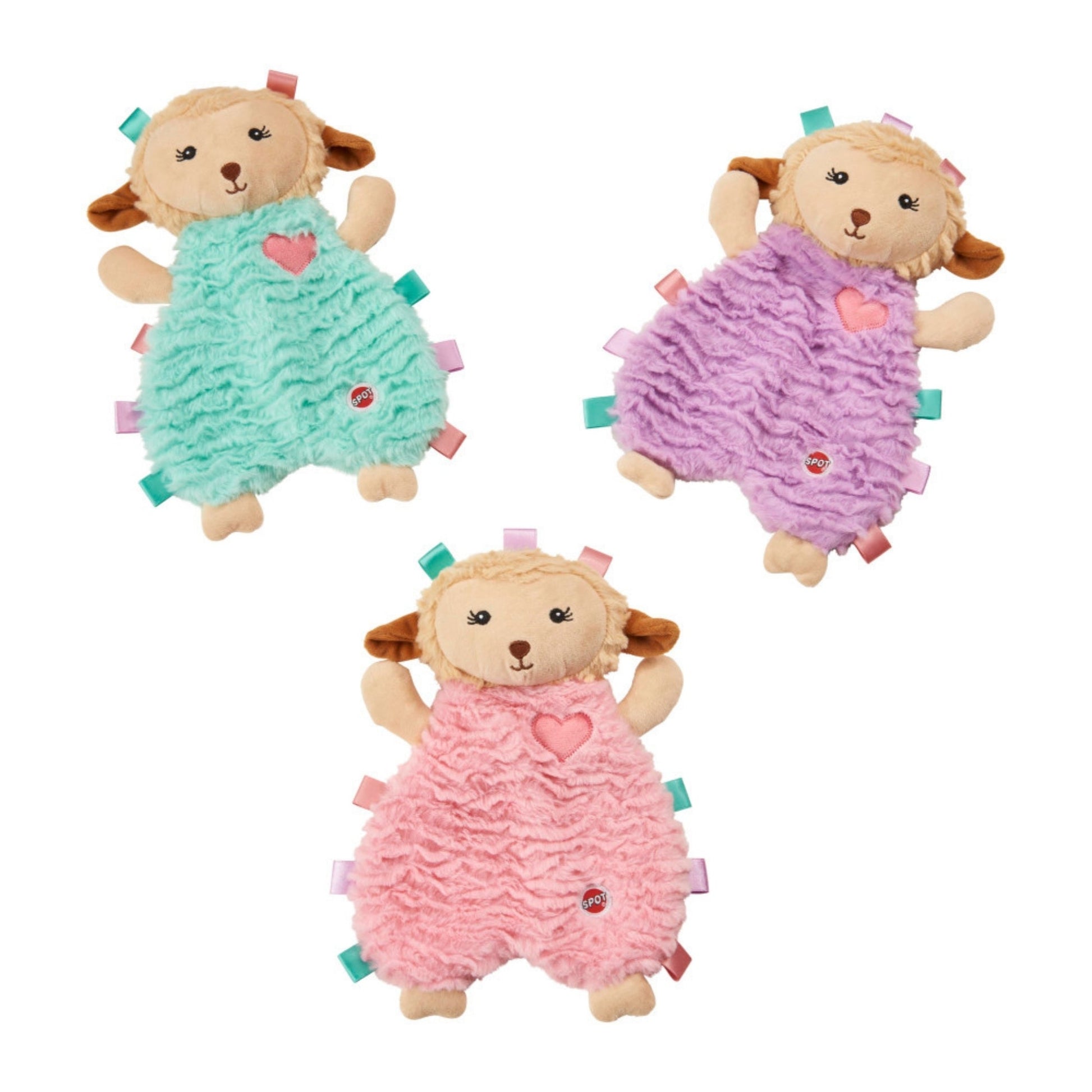 Spot Soothers Tabbie Lambie Dog Toy Assorted, 12 in, view 2