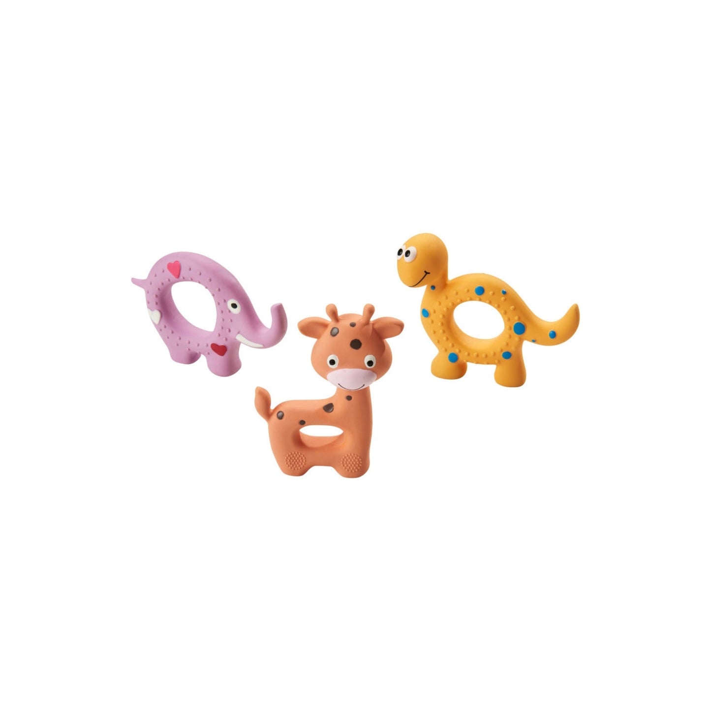 Spot Latex Rings Dog Toy Assorted, 5 in, view 2