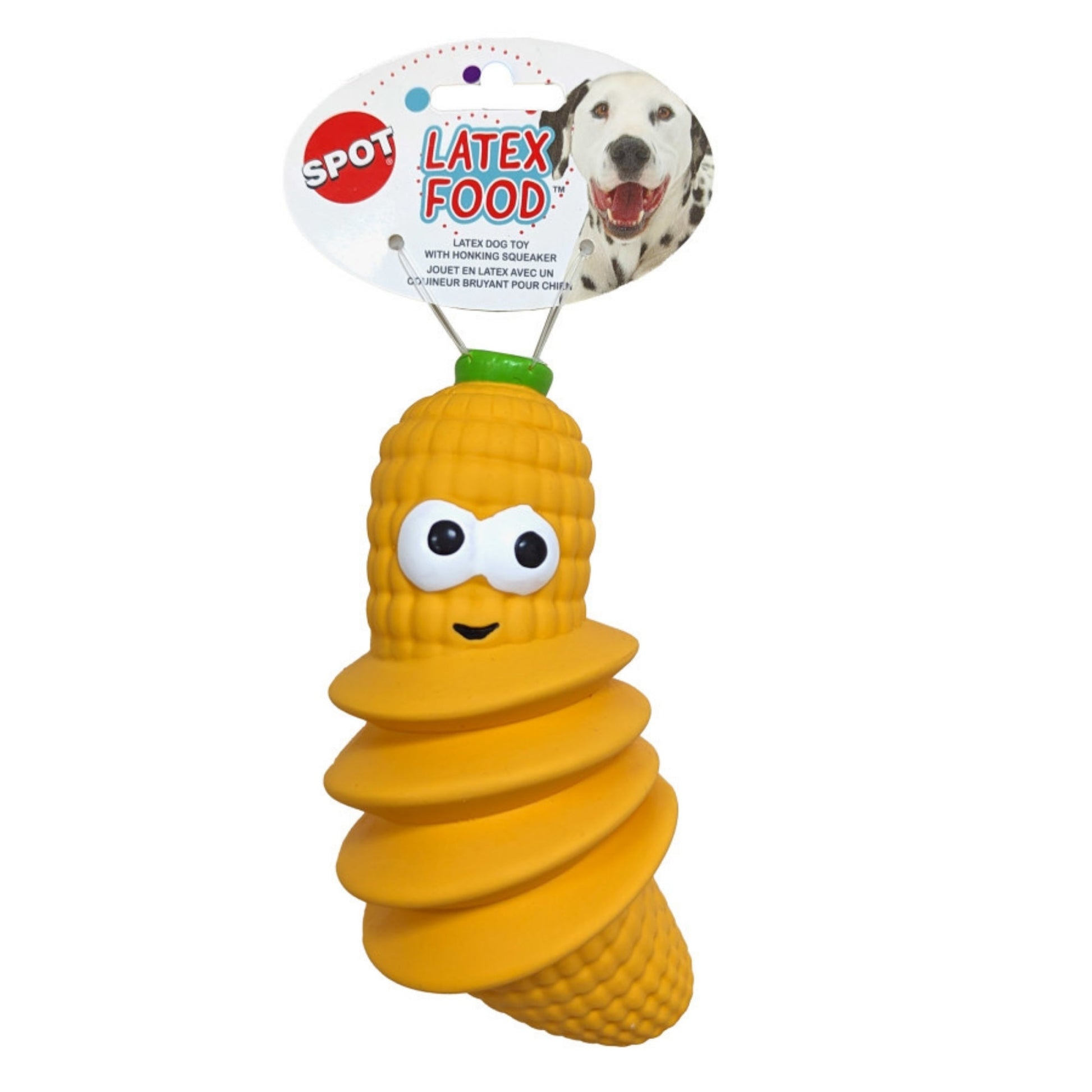 Spot Latex Foods Dog Toy Assorted, 8 in