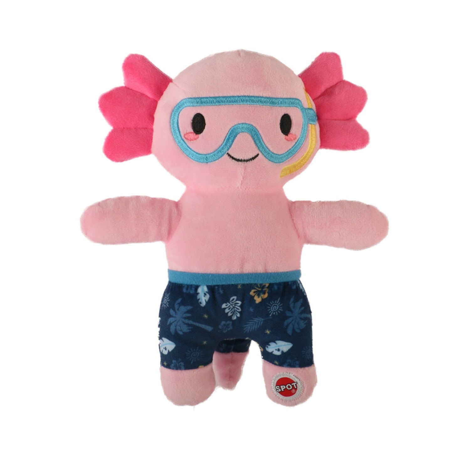 Spot Axolotl in Swimwear Dog Toy, 10 in
