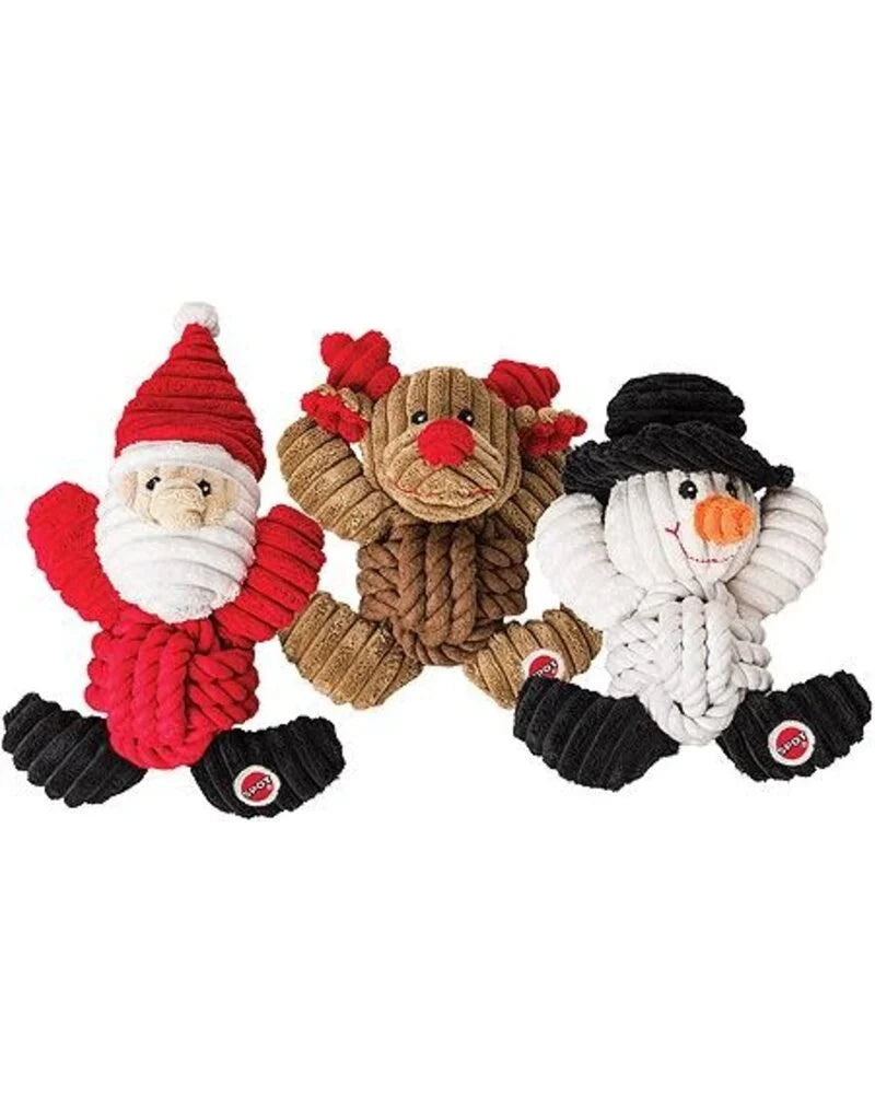 Ethical Spot Holiday Knot For Nothing Dog Toy