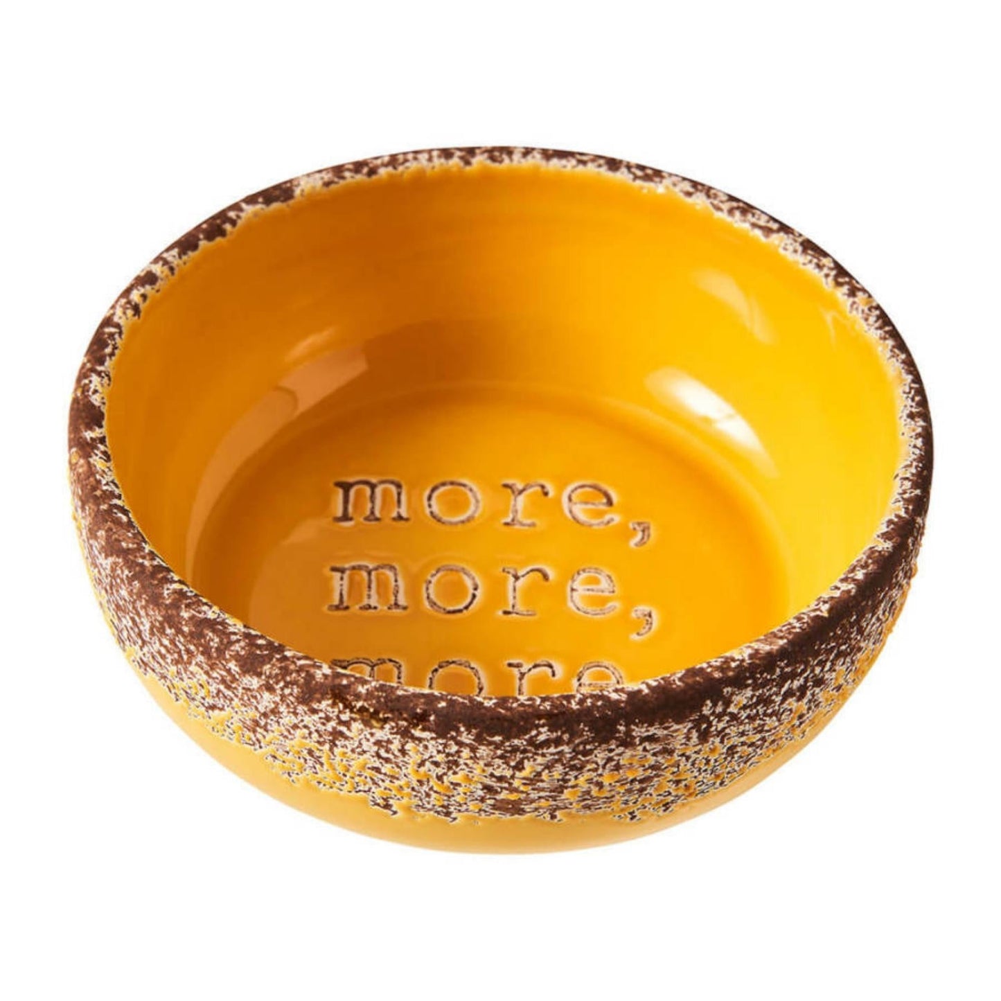 Spot More More Dog Bowl Mango, 5 in