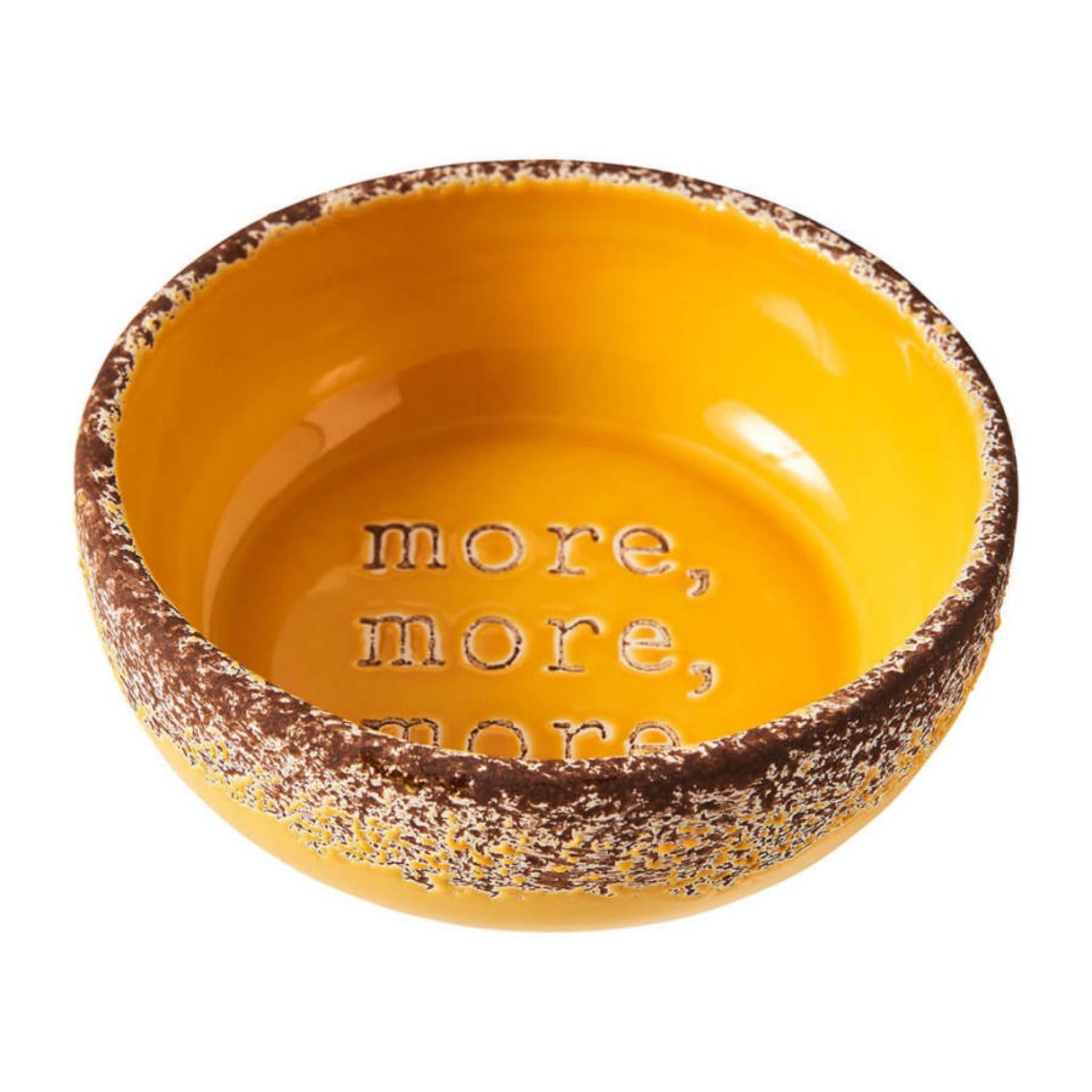 Spot More More Dog Bowl Mango, 5 in