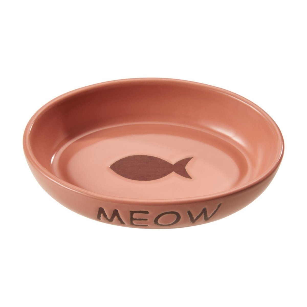 Spot Portofino Oval Cat Dish Blush Pink, 1ea/6 in - Pets Perfect