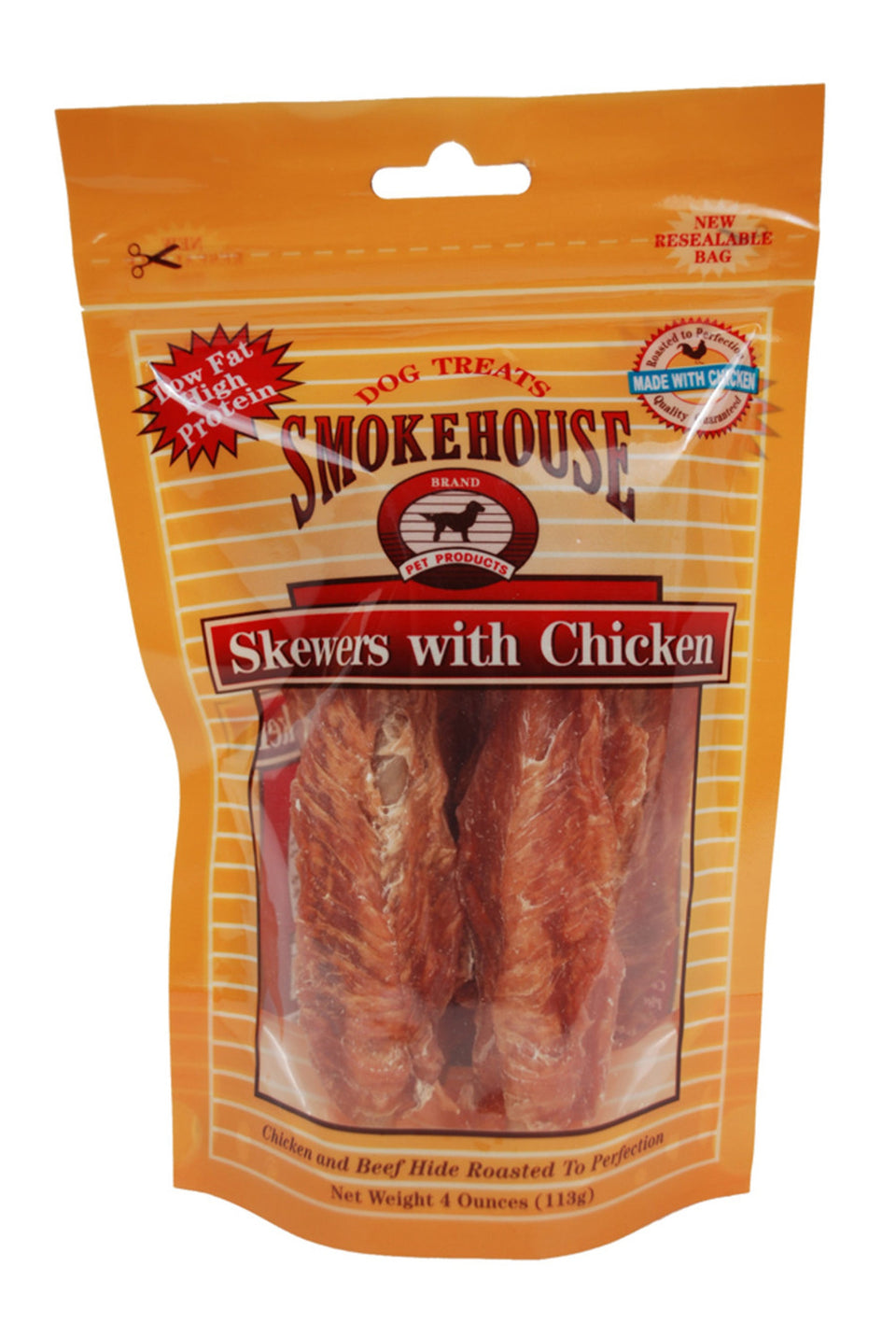Smokehouse Chicken Skewers Dog Treats, 4 oz