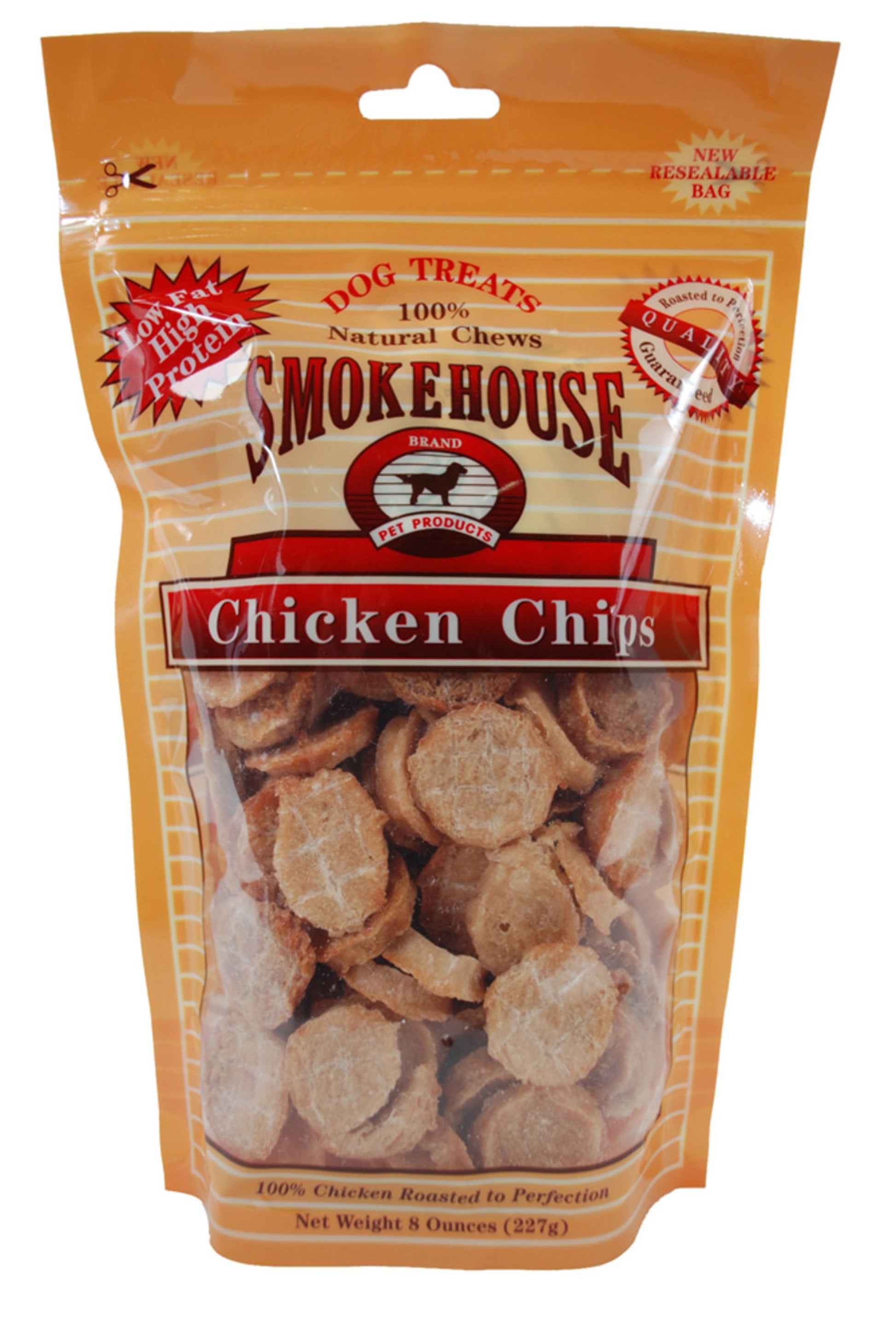 Smokehouse Chicken Chips Dog Treat Small, 8 oz
