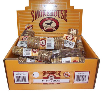 Smokehouse USA Made Toobles Dog Chew 4-5 in, 25 ct