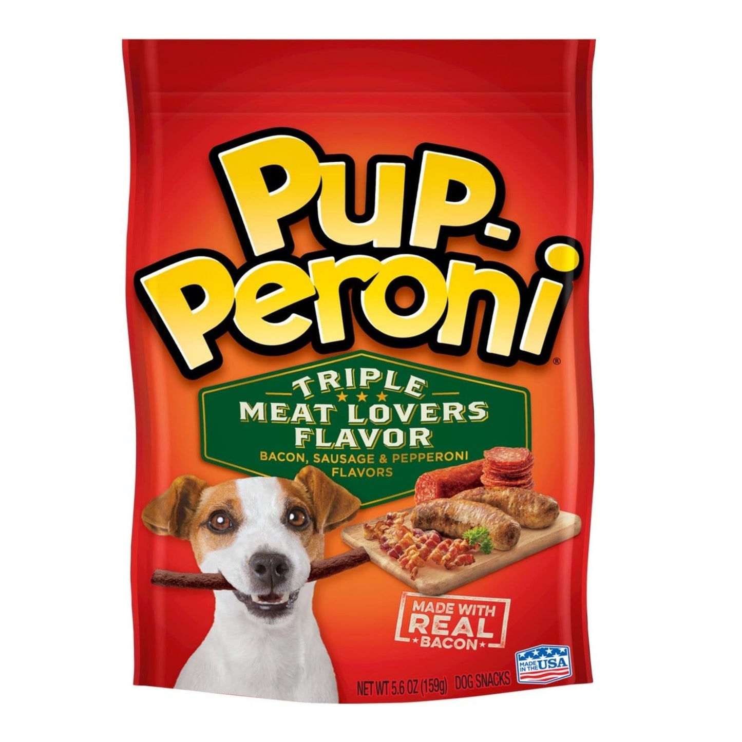 Pup-Peroni Triple Meat Lovers Dog Treats 5.6 oz