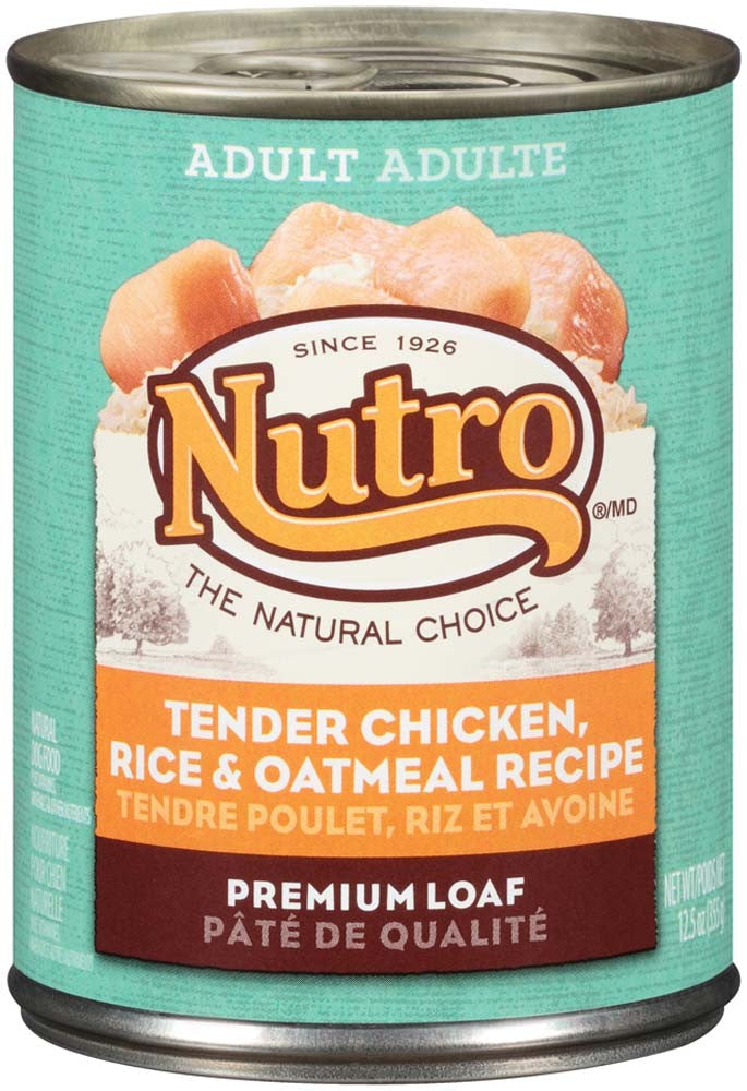 Nutro Premium Loaf Adult Wet Dog Food Chicken, Potato, Carrot & Pea