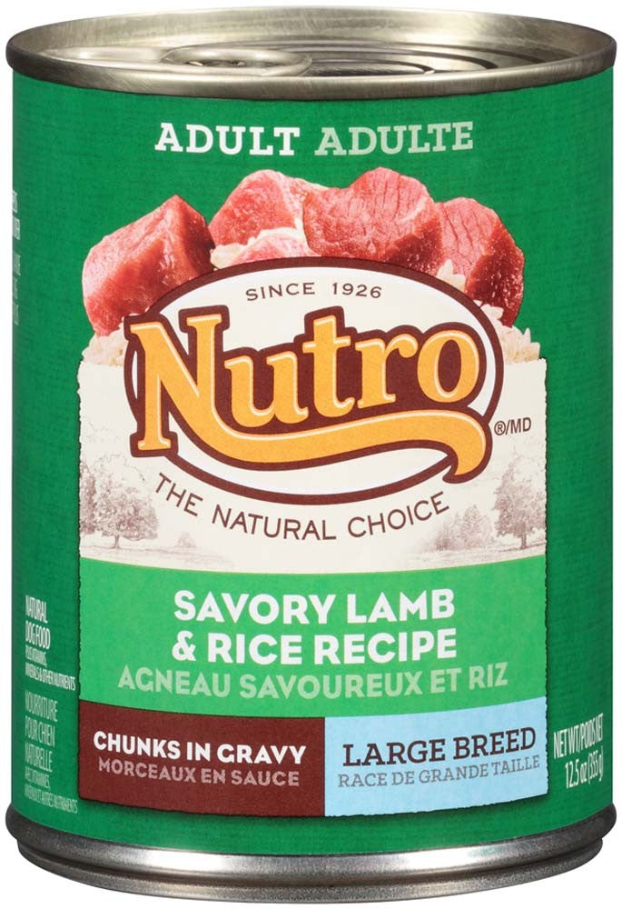 Nutro Hearty Stew Cuts in Gravy Adult Wet Dog Food Lamb