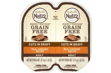 Nutro Products Perfect Portions Grain Free Cuts in Gravy Adult Wet Cat Food Chicken 2.6oz 24pk - Pets Perfect