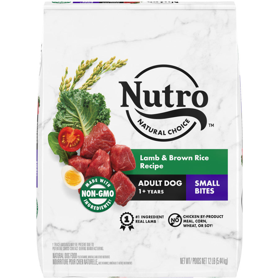 Nutro Natural Choice Small Bites Adult Dry Dog Food Lamb & Brown Rice